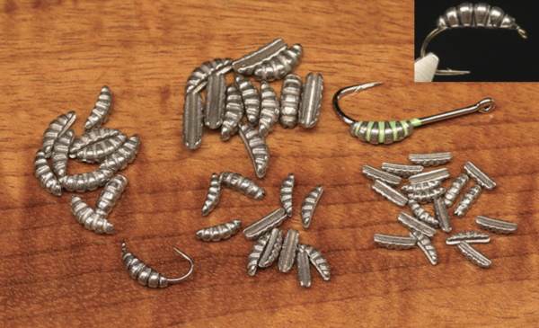 Ribbed Tungsten Scud Shrimp Bodies Ribbed Tungsten Scud Shrimp Bodies